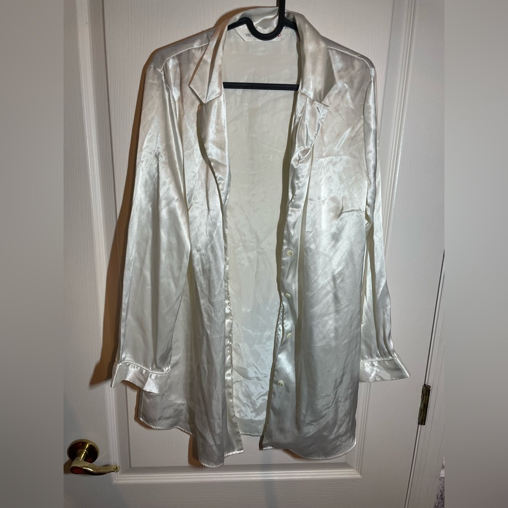 Victoria’s Secret silk sleep gown